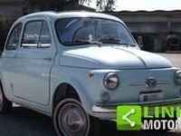 Usata Fiat 500 18 CV (13 kW) 1964 Blu Cabrio