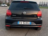 Usata VW Polo Comfortline 75 CV (55 kW) 2015 Nero Berlina