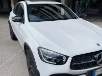 Gebraucht Mercedes GLC220 AMG line 194 PS (142 kW) 2022 Weiß Coupé
