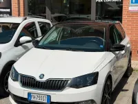 Usata Skoda Fabia Ambition 75 CV (55 kW) 2017 Bianco Berlina