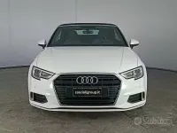 Usata Audi A3 Cabriolet Sport 116 CV (85 kW) 2018 Bianco Cabrio