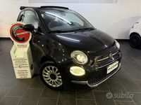 Usata Fiat 500C Lounge 69 CV (50 kW) 2017 Nero Cabrio