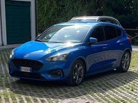Usata Ford Focus ST-Line 120 CV (88 kW) 2020 Blu/azzurro Berlina