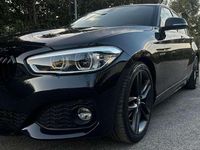 Usata BMW 116 Sport Line 116 CV (85 kW) 2017 Nero Utilitaria