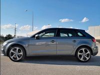 Usata Audi A3 150 CV (110 kW) 2017 Grigio Berlina