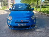 Begagnad Fiat 500 Sport 95 HK (69 kW) 2014 Blå Sportkupé