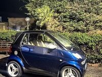 Begagnad Smart ForTwo Cabrio 2003 Blå Cab