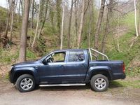 Usata VW Amarok Trendline 180 CV (132 kW) 2012 Blu/azzurro Pick-up