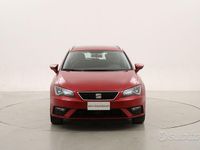Usata Seat Leon ST Style 115 CV (84 kW) 2020 Rosso Station wagon