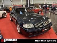 Usata Mercedes SL320 224 CV (164 kW) 2000 Blu Cabrio