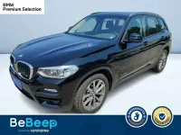 Usata BMW X3 Advantage 190 CV (139 kW) 2018 Nero metallizzato SUV