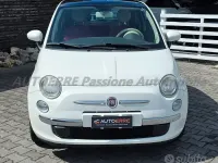 Usata Fiat 500 69 CV (50 kW) 2009 Bianco Cabrio