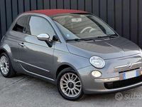Usata Fiat 500C Lounge 95 CV (69 kW) 2012 Grigio Cabrio
