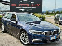 Usata BMW 520 Luxury Line 190 CV (139 kW) 2018 Blu Station wagon