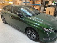 Usata Peugeot 308 131 CV (96 kW) 2022 Verde Berlina