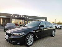 Begagnad BMW 518 Luxury Line 150 HK (110 kW) 2021 Svart Sedan