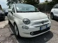 Usata Fiat 500C Lounge 69 CV (50 kW) 2017 Bianco Cabrio