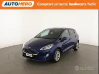 Usata Ford Fiesta Titanium 84 CV (61 kW) 2018 Bluazzurro Utilitaria