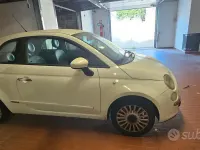Usata Fiat 500 75 CV (55 kW) 2008 Bianco Berlina