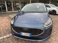 Usata Ford Fiesta Titanium 125 CV (91 kW) 2022 Blu/azzurro Utilitaria