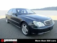 Usata Mercedes S55 AMG AMG 360 CV (264 kW) 2001 Nero Berlina