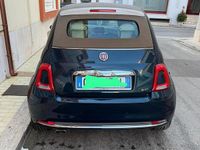 Usata Fiat 500 2017 Blu Cabrio