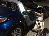 Usata Smart Roadster 82 CV (60 kW) 2004 Blu Cabrio