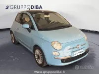 Usata Fiat 500 Lounge 86 CV (63 kW) 2011 Blu Berlina