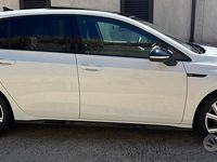 Usata VW Golf VII R-line 150 CV (110 kW) 2021 Bianco Utilitaria