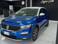 Usata VW T-Roc Advance 116 CV (85 kW) 2019 Blu/azzurro SUV