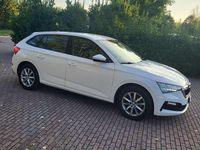 Usata Skoda Scala Ambition 95 CV (69 kW) 2021 Bianco Utilitaria