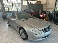 Usata Mercedes SL500 306 CV (225 kW) 2002 Grigio Cabrio