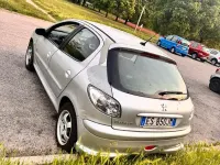 Usata Peugeot 206 88 CV (64 kW) 2006 Grigio Utilitaria