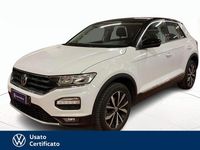 Usata VW T-Roc Style 116 CV (85 kW) 2019 Bianco / pastello SUV