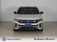 Usata VW T-Roc R-line 110 CV (80 kW) 2022 Bianco SUV