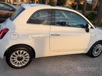 Usata Fiat 500 Lounge 95 CV (69 kW) 2017 Bianco Utilitaria