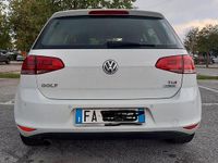 Usata VW Golf VII Highline 110 CV (80 kW) 2015 Bianco Berlina