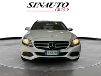 Usata Mercedes C180 Business 116 CV (85 kW) 2016 Bianco Station wagon