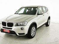 Usata BMW X3 Efficient Dynamics 184 CV (135 kW) 2011 Grigio SUV