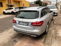 Usata Mercedes C220 170 CV (125 kW) 2017 Grigio Station wagon