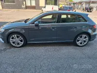 Usata Audi A3 S-Line 131 CV (96 kW) 2019 Grigio Berlina