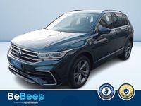 Usata VW Tiguan R-line 150 CV (110 kW) 2021 Blu metallizzato SUV