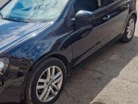 Usata VW Golf VI 110 CV (80 kW) 2009 Nero Utilitaria