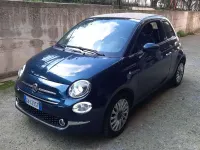 Usata Fiat 500 Lounge 69 CV (50 kW) 2020 Blu/azzurro Cabrio
