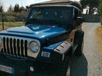 Usata Jeep Wrangler Sport 147 CV (108 kW) 2003 Blu SUV