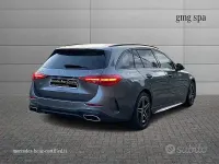 Usata Mercedes C220 AMG line 197 CV (144 kW) 2024 Grigio Station wagon