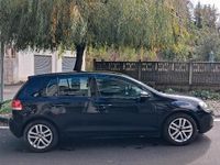 Usata VW Golf VI 110 CV (80 kW) 2010 Nero Utilitaria