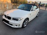 Usata BMW 120 Cabriolet 177 CV (130 kW) 2012 Bianco Cabrio