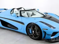 Usata Koenigsegg Regera 2021 Azzurro Cabrio