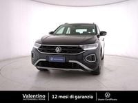 Usata VW T-Roc Life 110 CV (80 kW) 2023 Nero SUV